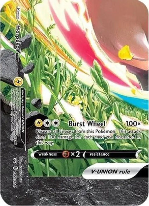Morpeko V-UNION (SWSH217) [Sword & Shield: Black Star Promos] - Pokemon Single