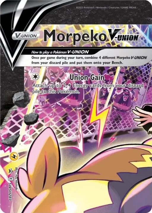 Morpeko V-Union (SWSH287) [Sword & Shield: Black Star Promos] - Pokemon Single
