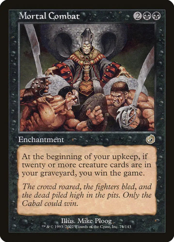 Mortal Combat [Torment] - MTG Single