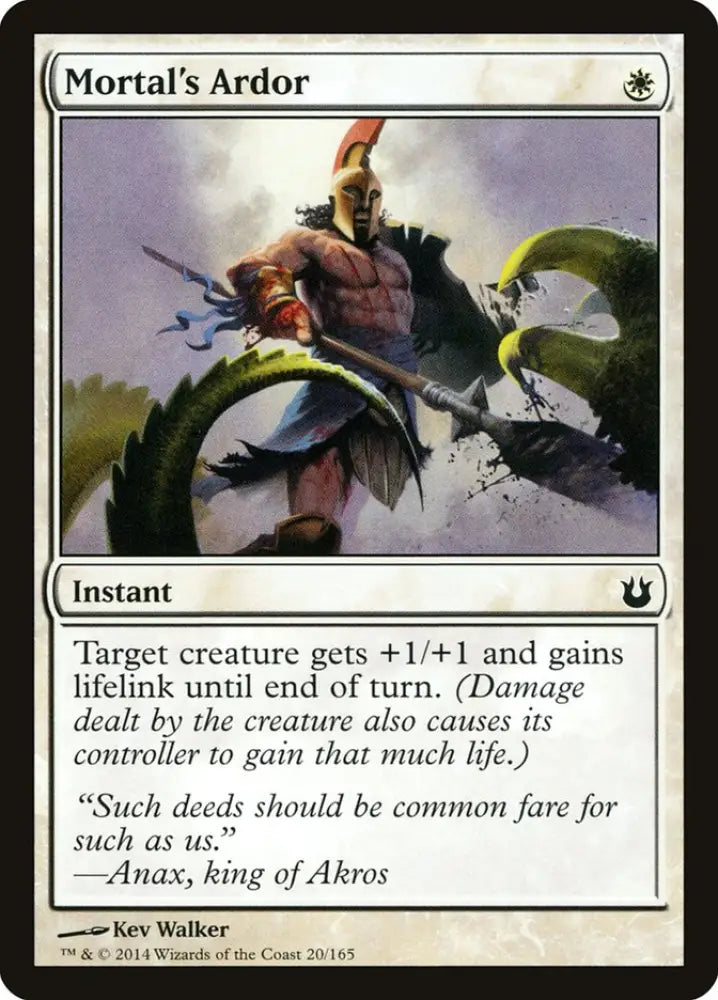 Mortal’s Ardor [Born of the Gods] - MTG Single