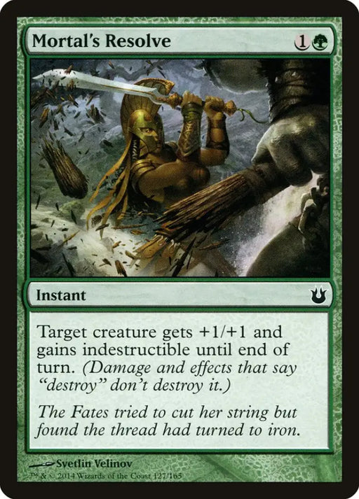 Mortal’s Resolve [Born of the Gods] - MTG Single