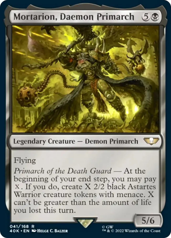 Mortarion Daemon Primarch [Warhammer 40,000] - MTG Single