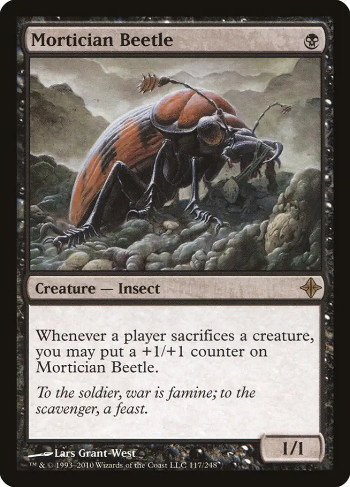 Mortician Beetle [Rise of the Eldrazi] - MTG Single