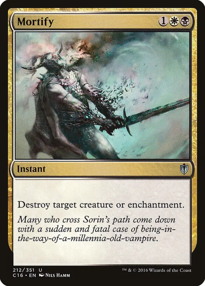 Mortify [Commander 2016] - MTG Single