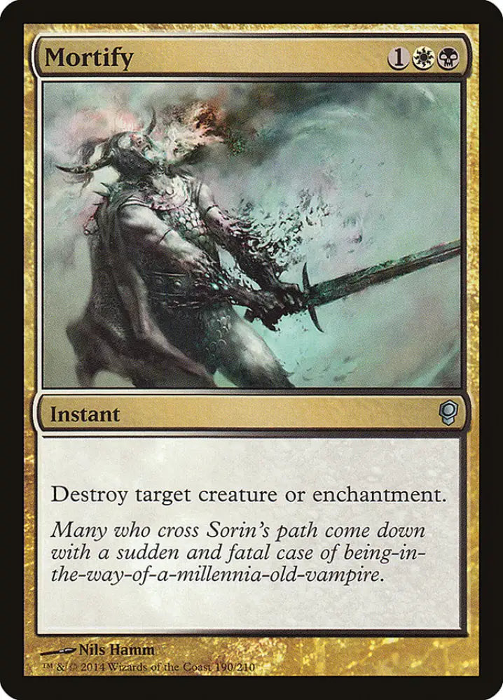 Mortify [Conspiracy] - MTG Single