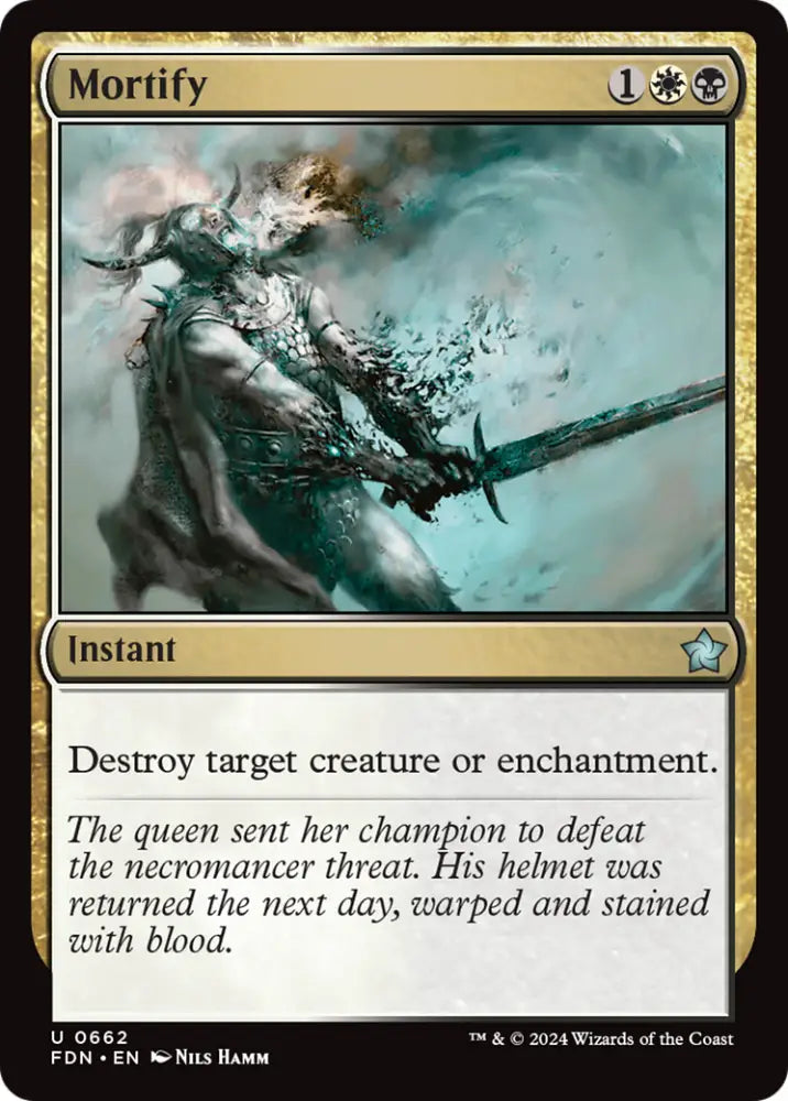 Mortify [Foundations] - MTG Single