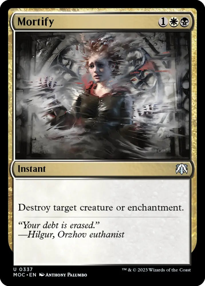 Mortify [March of the Machine Commander] - MTG Single