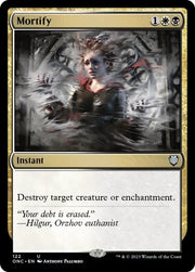 Mortify [Phyrexia: All Will Be One Commander] - MTG Single