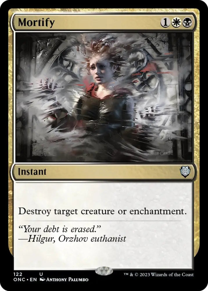 Mortify [Phyrexia: All Will Be One Commander] - MTG Single