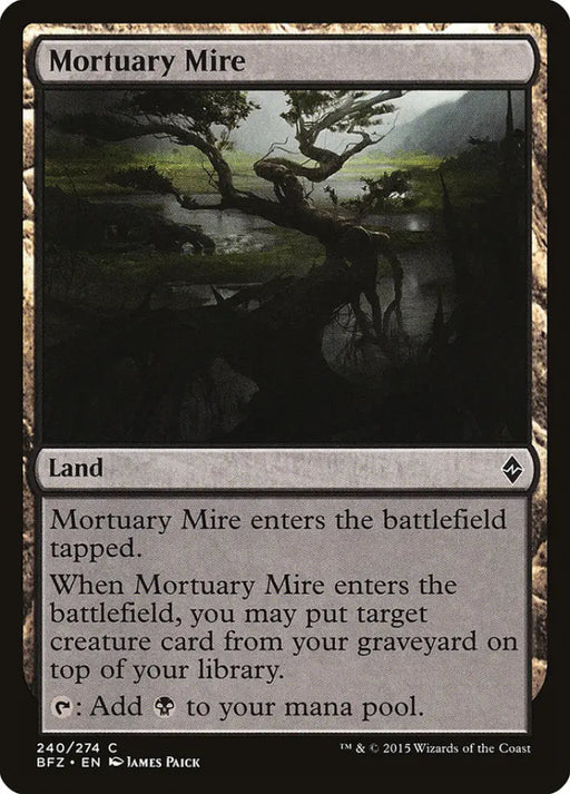 Mortuary Mire [Battle for Zendikar] - MTG Single
