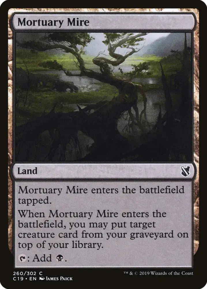 Mortuary Mire [Commander 2019] - MTG Single