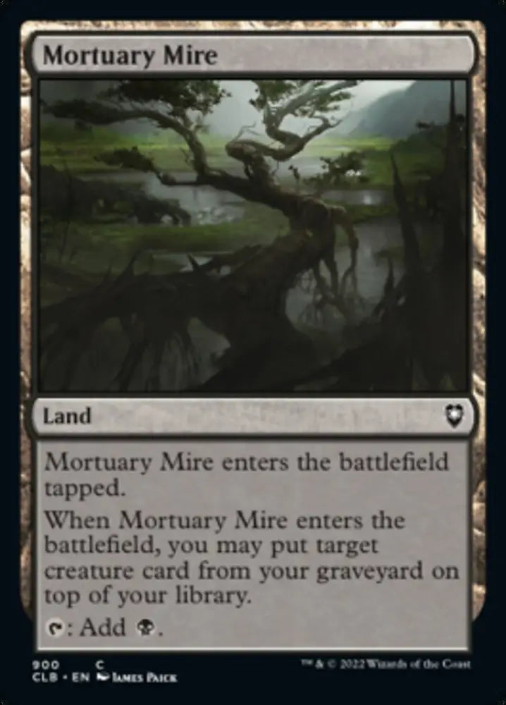 Mortuary Mire [Commander Legends: Battle for Baldur’s Gate] - MTG Single