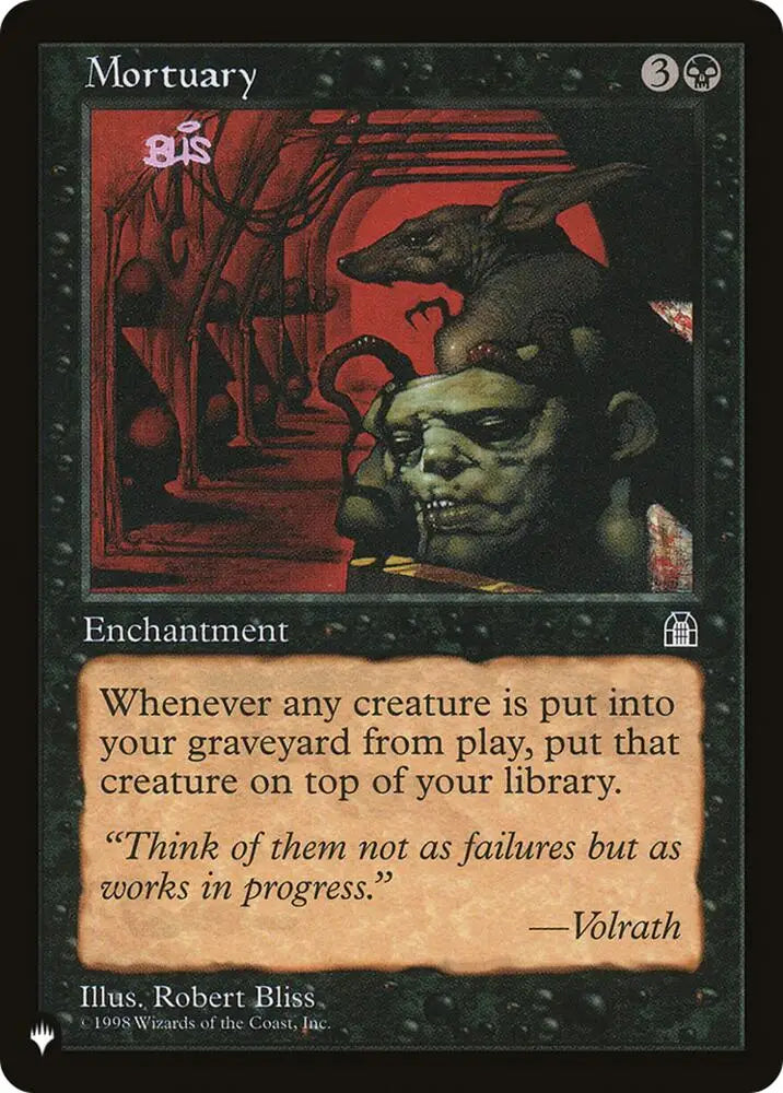 Mortuary [The List]