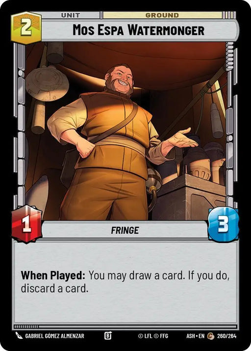 Mos Espa Watermonger (260/264) [Ashes of the Empire]