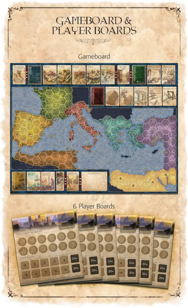 Mosaic: A Story of Civilization (EN) - Board Games