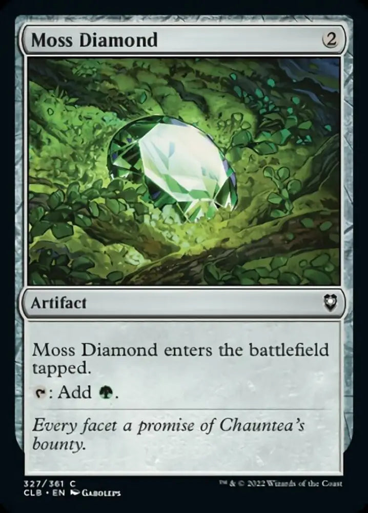 Moss Diamond [Commander Legends: Battle for Baldur’s Gate] - MTG Single