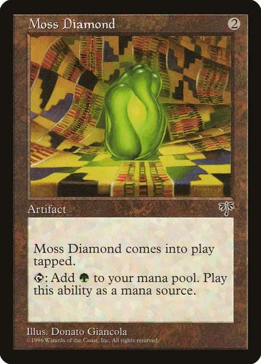 Moss Diamond [Mirage] - MTG Single