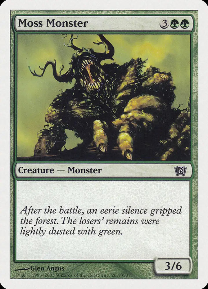 Moss Monster (267) [Eighth Edition] - MTG Single