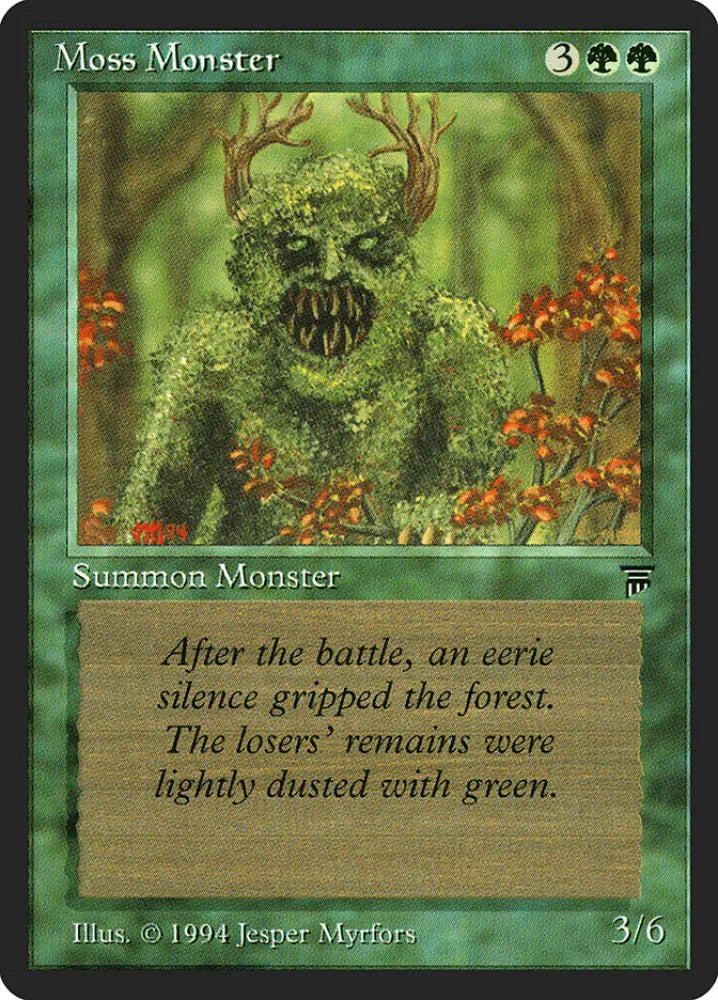 Moss Monster [Legends] - MTG Single