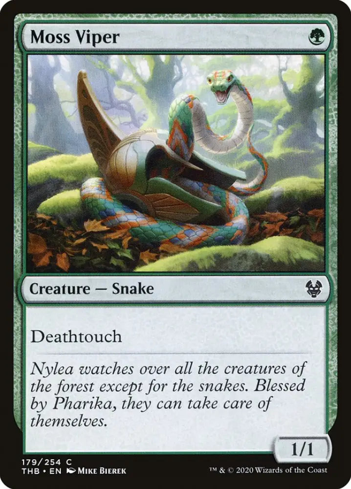 Moss Viper [Theros Beyond Death] - MTG Single