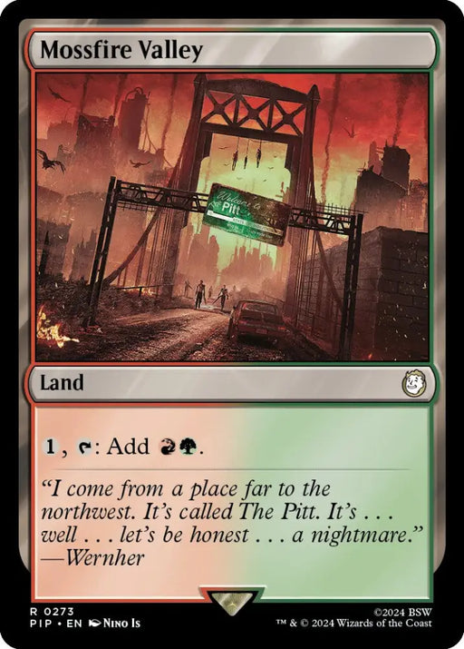 Mossfire Valley [Fallout] - MTG Single