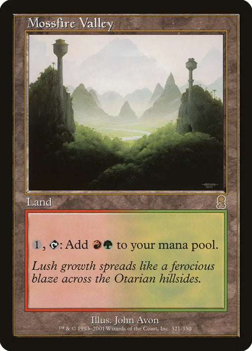 Mossfire Valley [Odyssey] - MTG Single