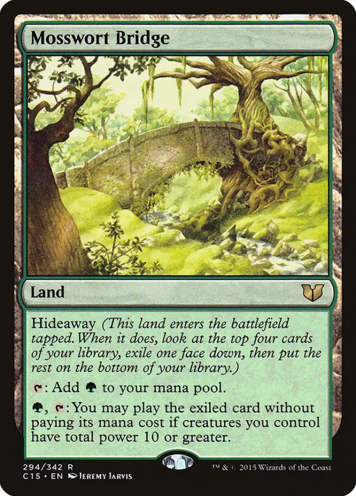 Mosswort Bridge [Commander 2015] - MTG Single