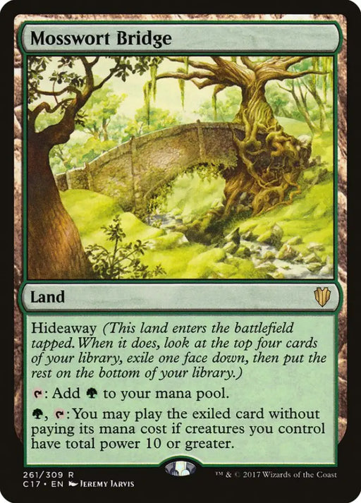 Mosswort Bridge [Commander 2017] - MTG Single
