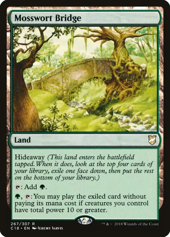 Mosswort Bridge [Commander 2018] - MTG Single