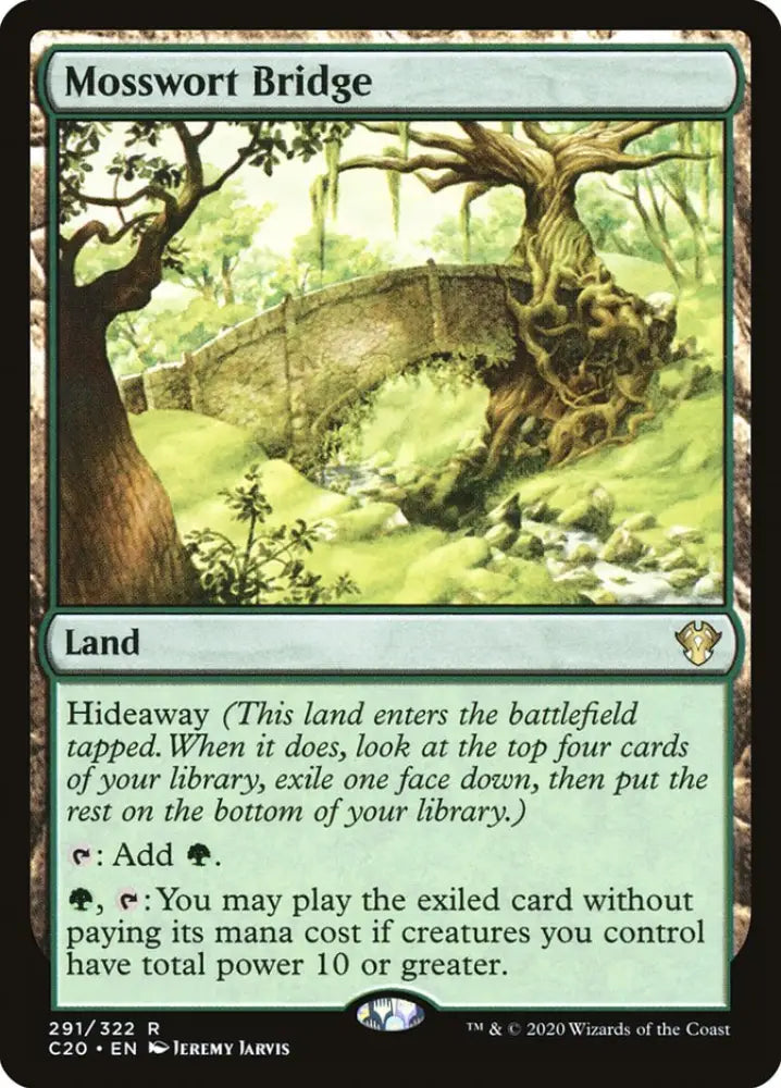 Mosswort Bridge [Commander 2020] - MTG Single
