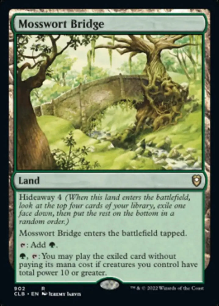 Mosswort Bridge [Commander Legends: Battle for Baldur’s Gate] - MTG Single