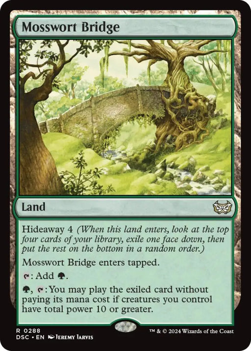 Mosswort Bridge [Duskmourn: House of Horror Commander] - MTG Single