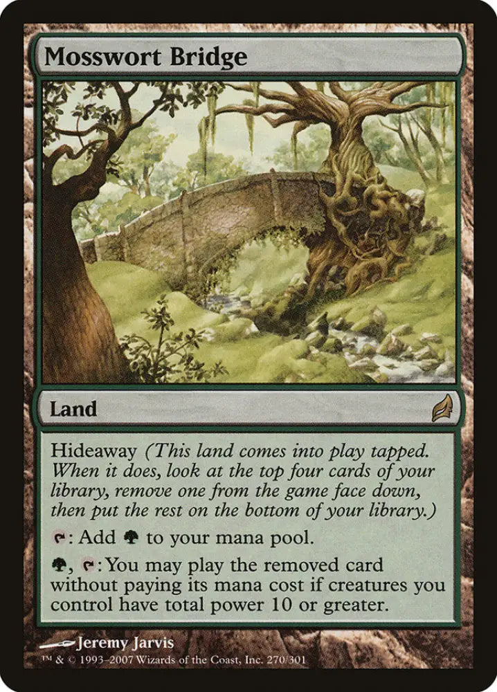 Mosswort Bridge [Lorwyn] - MTG Single