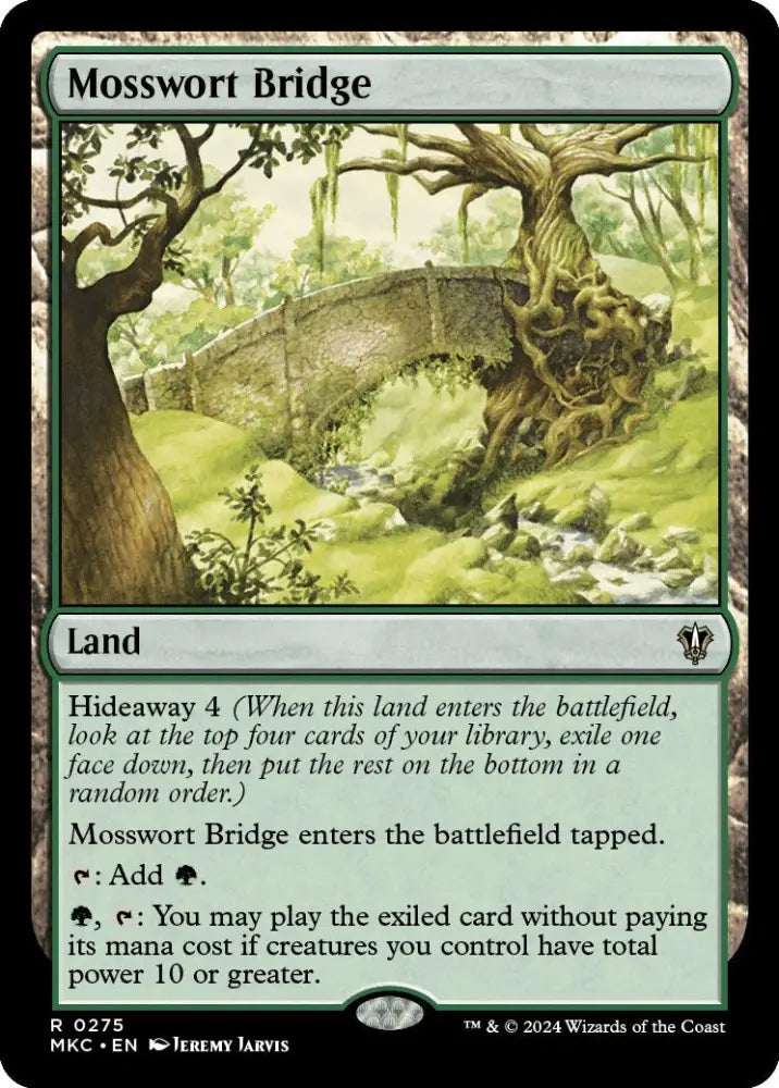 Mosswort Bridge [Murders at Karlov Manor Commander] - MTG Single