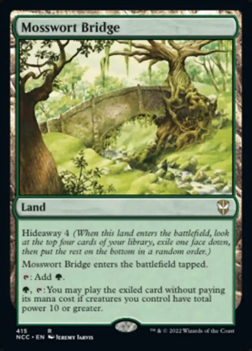 Mosswort Bridge [Streets of New Capenna Commander] - MTG Single
