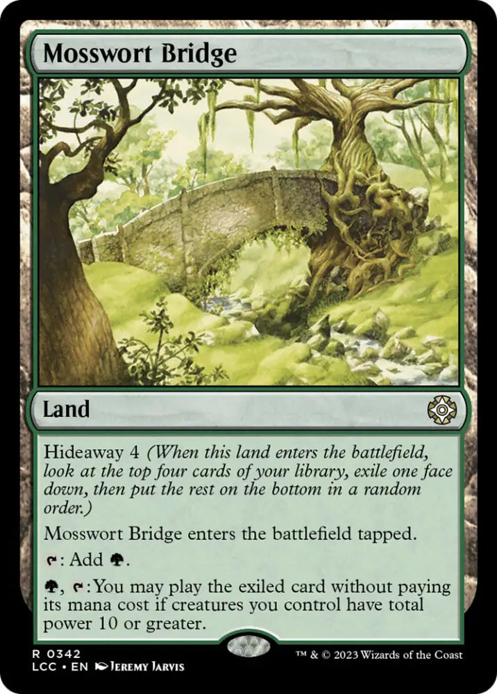 Mosswort Bridge [The Lost Caverns of Ixalan Commander] - MTG Single
