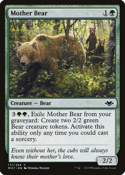 Mother Bear [Modern Horizons] - MTG Single