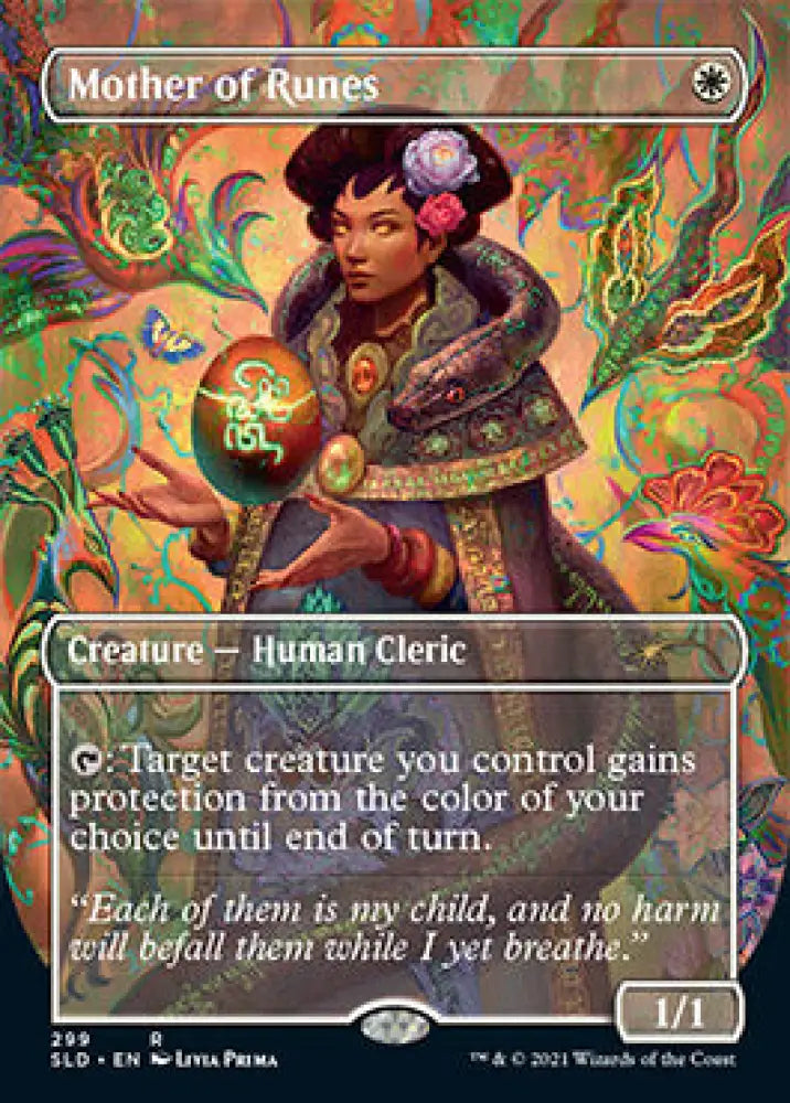 Mother of Runes (299) (Borderless) [Secret Lair Drop Series] - MTG Single