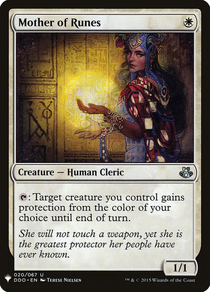 Mother of Runes [Mystery Booster] - MTG Single