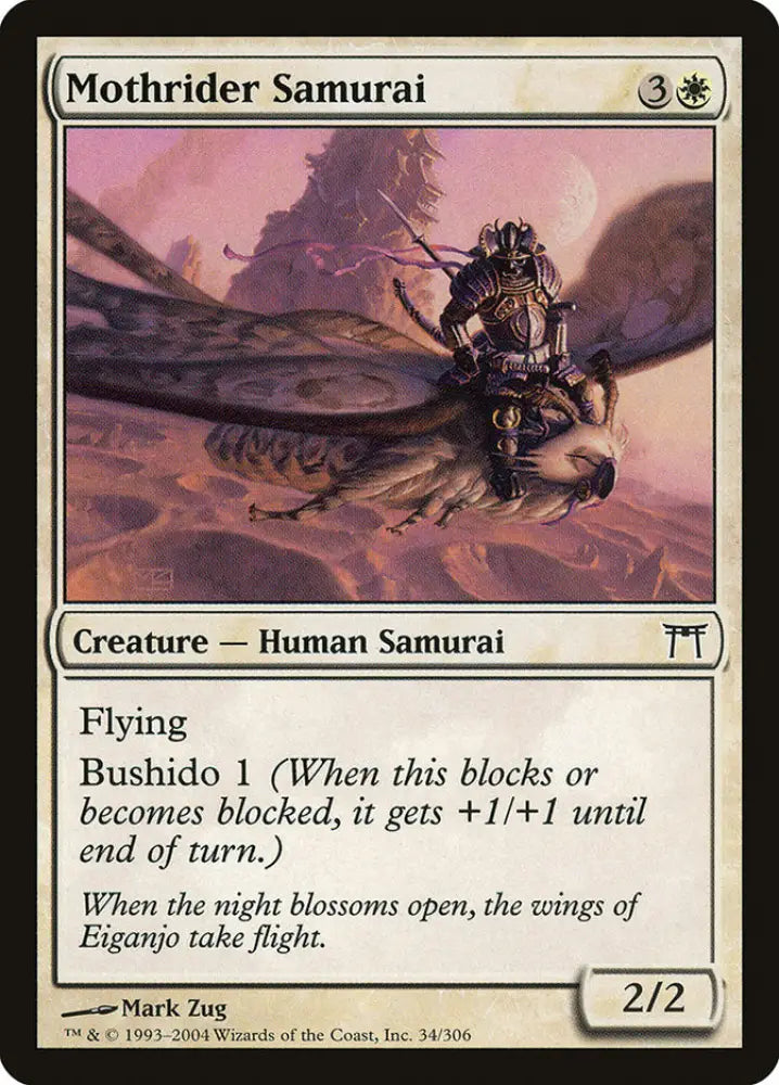 Mothrider Samurai [Champions of Kamigawa] - MTG Single