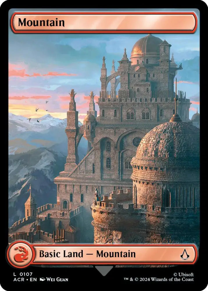 Mountain (0107) [Assassin’s Creed] - MTG Single