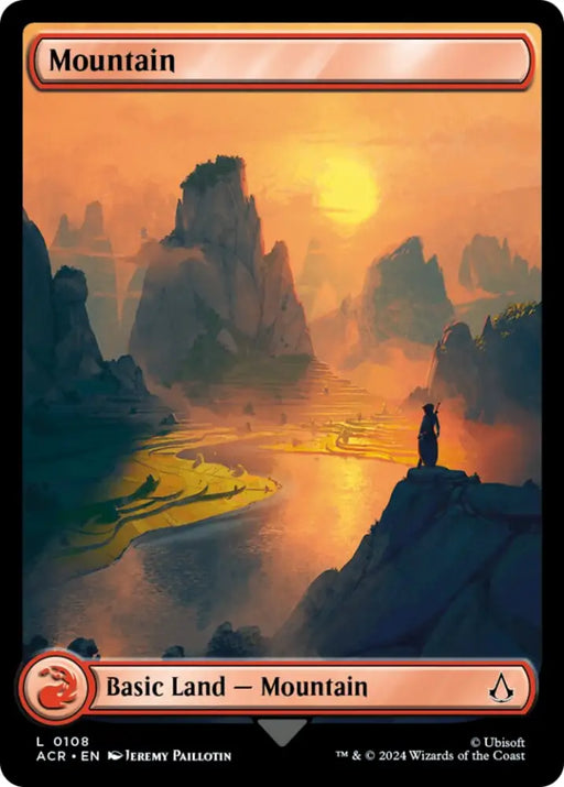 Mountain (0108) [Assassin’s Creed] - MTG Single