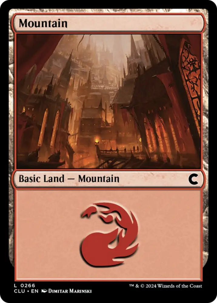 Mountain (0266) [Ravnica: Clue Edition] - MTG Single