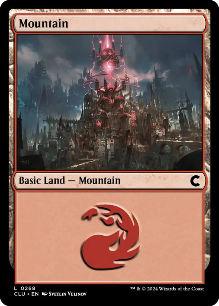 Mountain (0268) [Ravnica: Clue Edition] - MTG Single