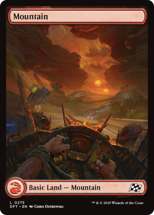 Mountain (0275) [Aetherdrift] - MTG Single