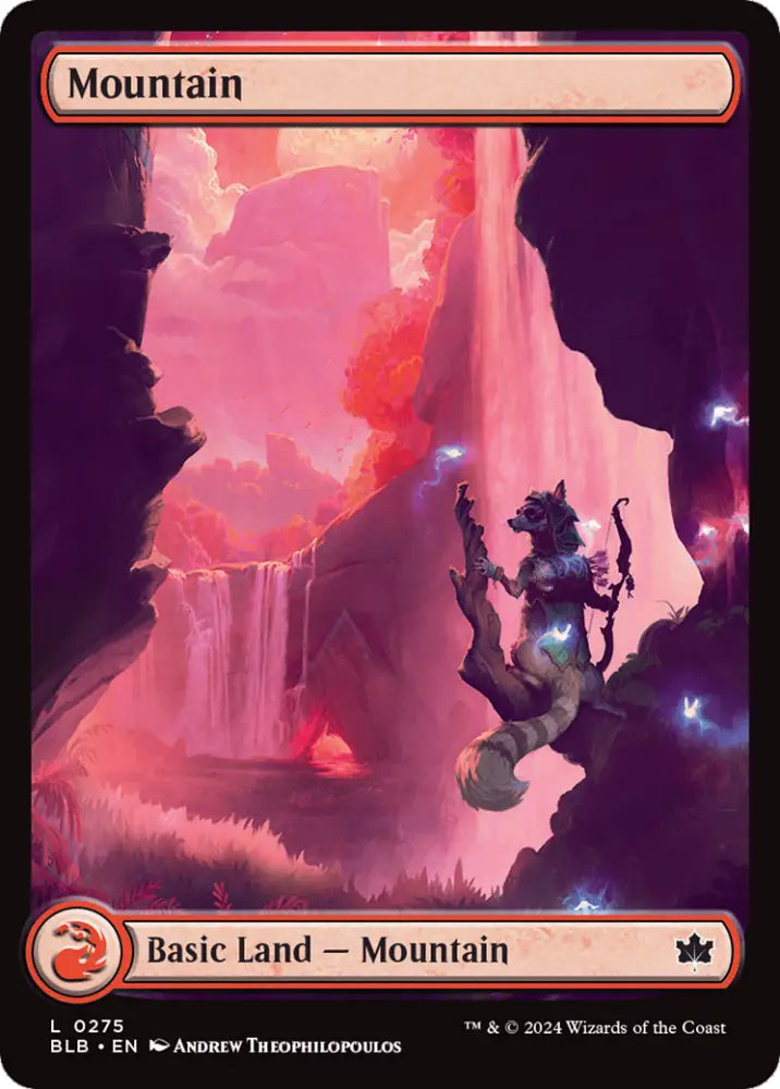 Mountain (0275) [Bloomburrow] - MTG Single