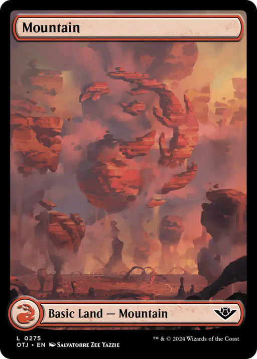 Mountain (0275) [Outlaws of Thunder Junction] - MTG Single