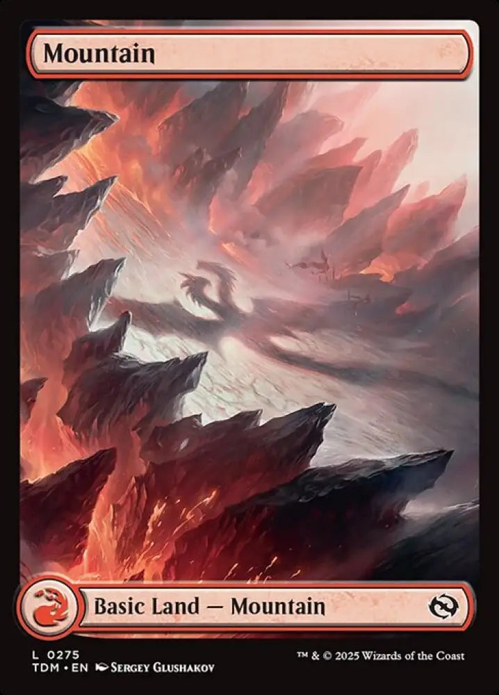 Mountain (275) [Tarkir: Dragonstorm]