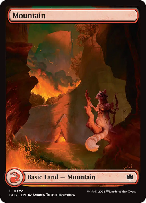 Mountain (0276) [Bloomburrow] - MTG Single
