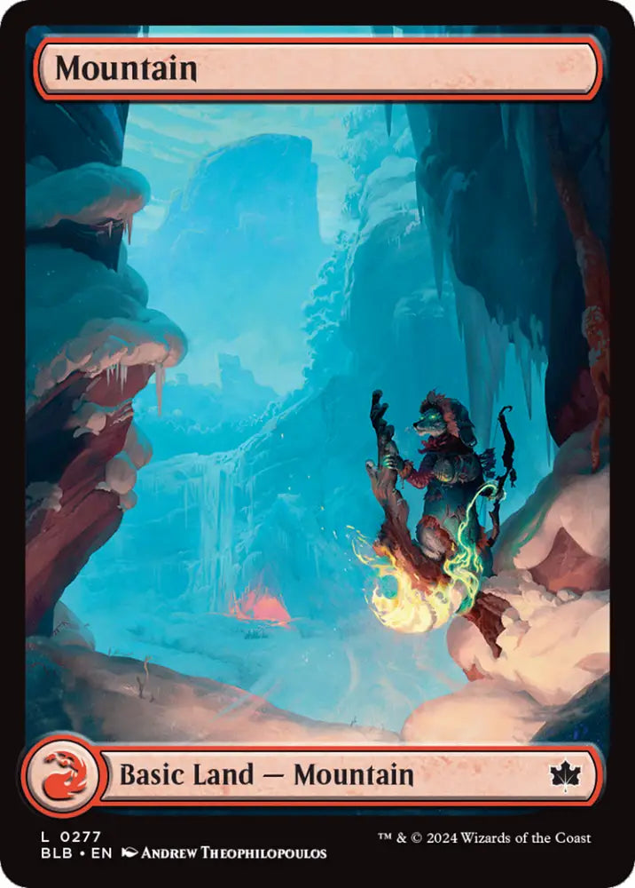 Mountain (0277) [Bloomburrow] - MTG Single